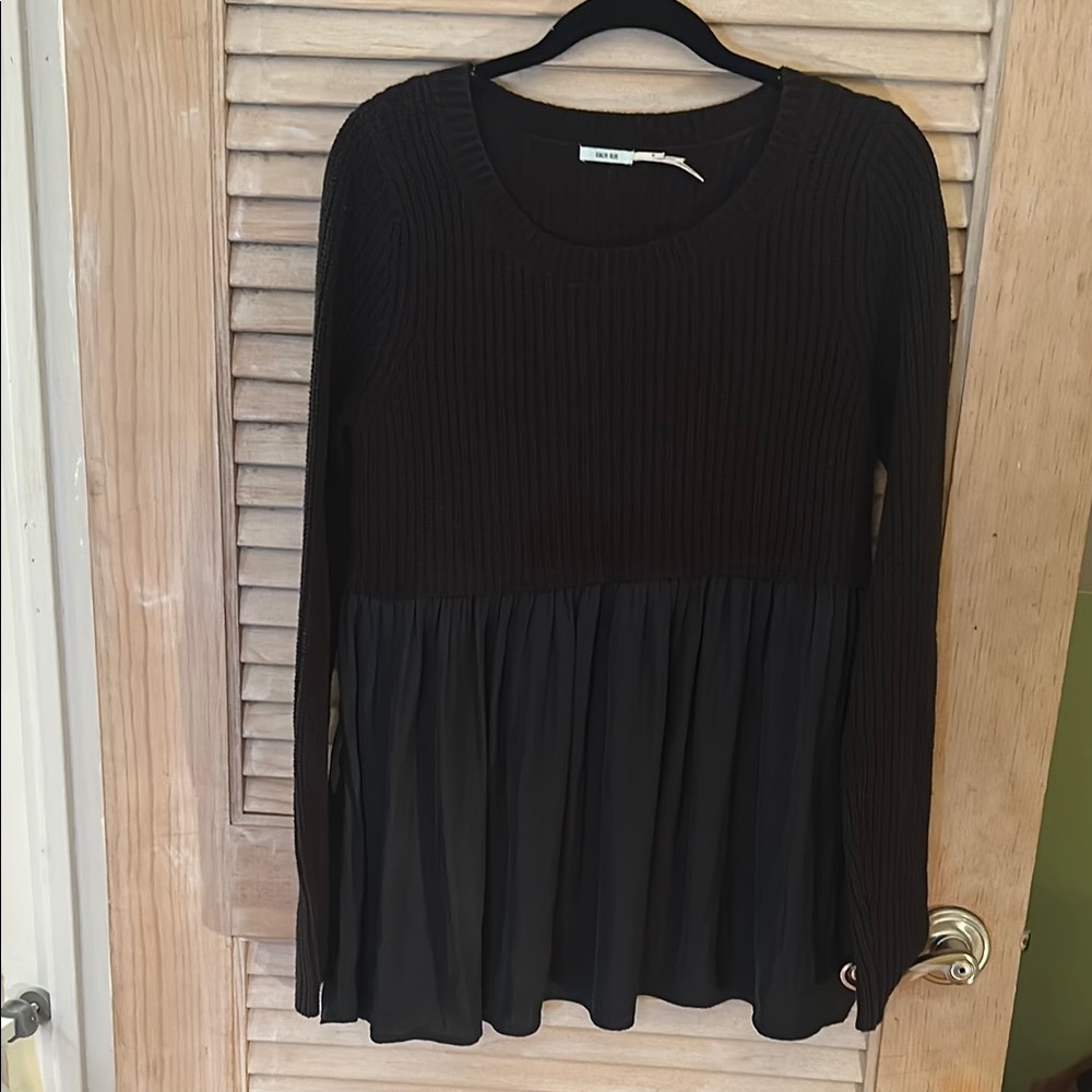 Kimchi Blue Black Long Sleeve Top